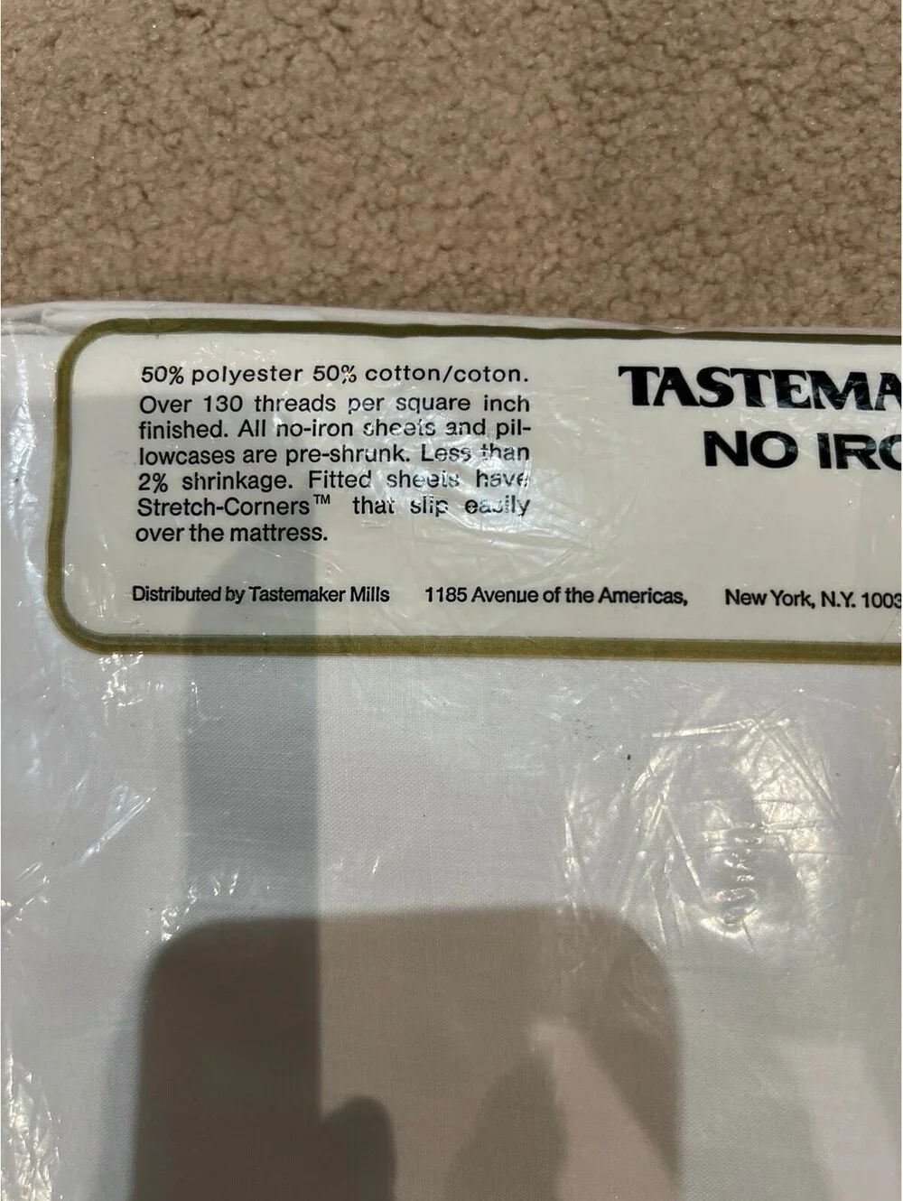 Vintage tastemaker full fitted sheet